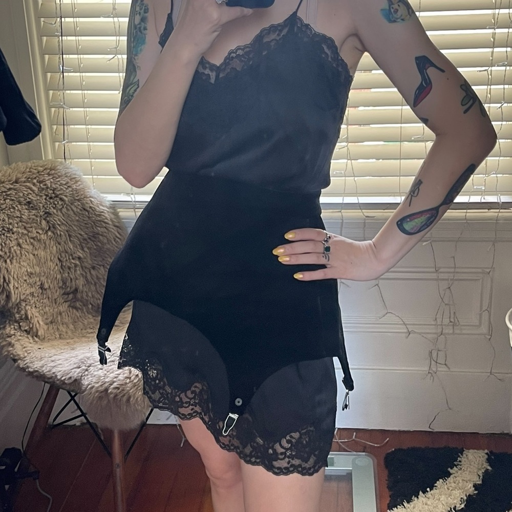Custom made double sided corset basque belt XS/S - Picture 9 of 9